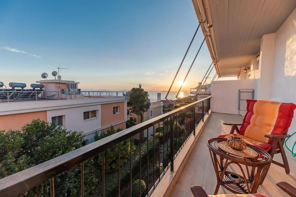 Seaside Escape Apartment Saronida 외부 사진